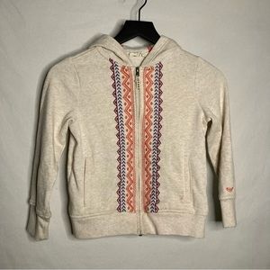*DONATED* ROXY girl’s zip up hoodie size 7/8 S